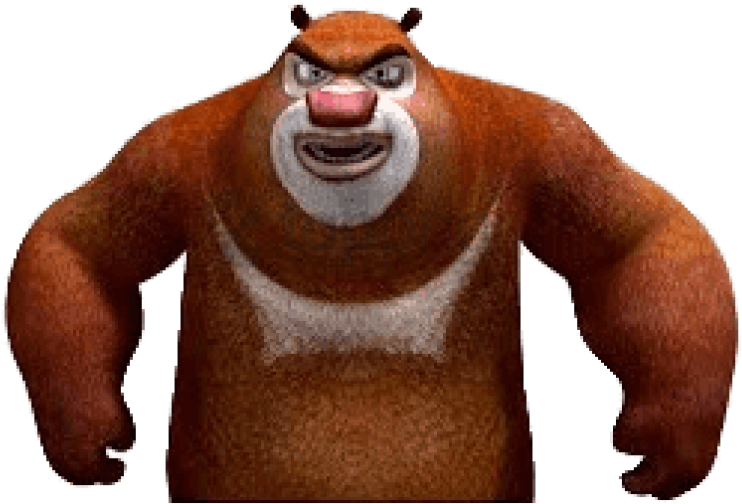 Free Png Download Angry Briar Bear Clipart Png Photo - Bablu Dablu Transparent Png (850x537), Png Download
