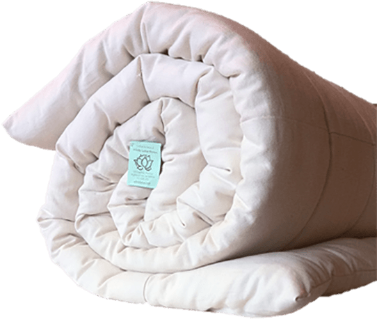 100% Organic Cotton Mattress Topper - Cotton Mattress Clipart (600x600), Png Download