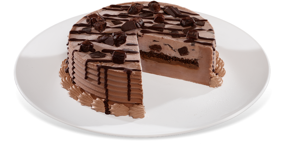 Chocolate Xtreme Mini Blizzard® Cake Clipart (935x600), Png Download
