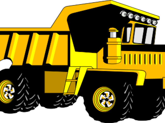 Truck Clipart Dump Truck - Png Download (640x480), Png Download
