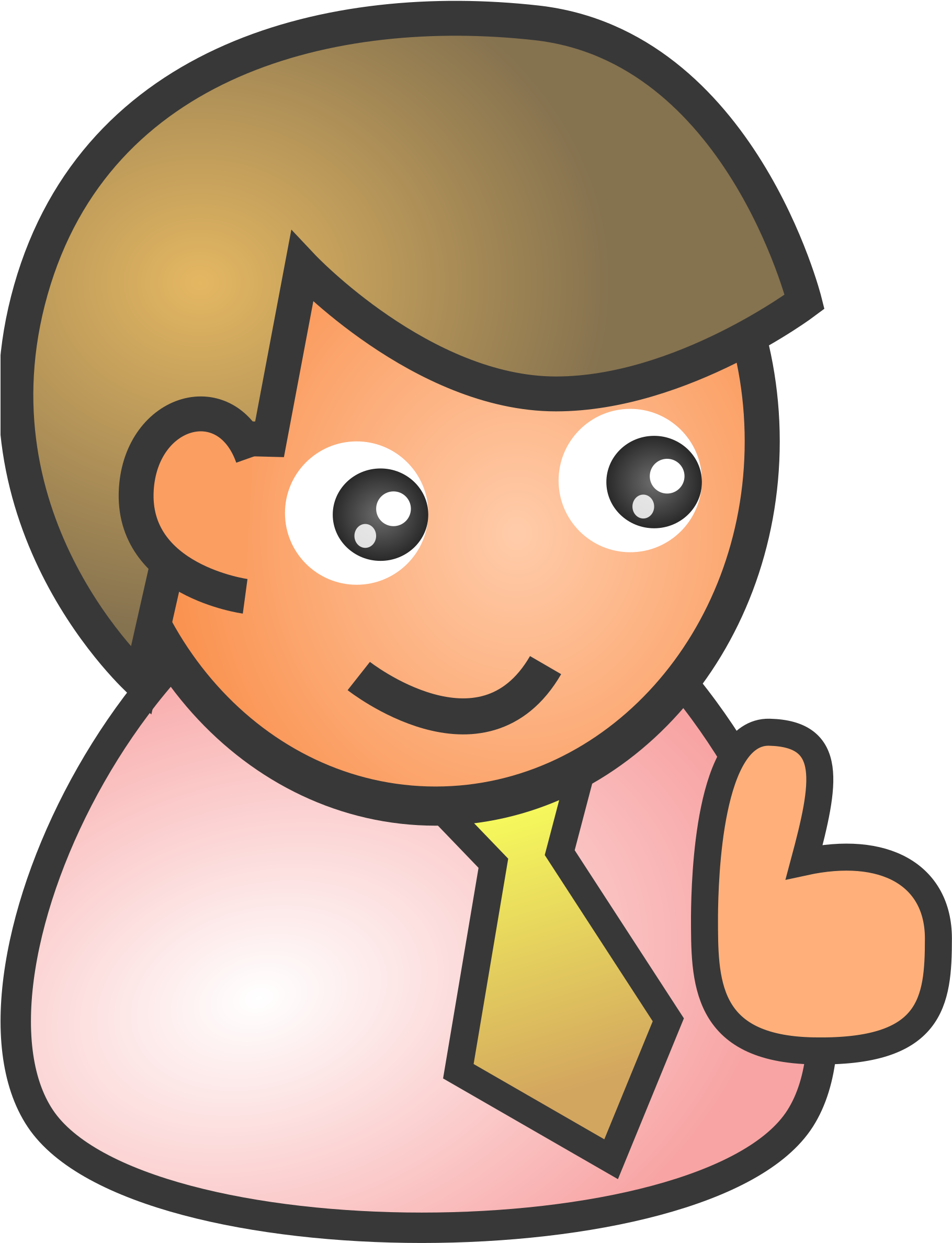 Download Free Printable Clipart And Coloring Pages - Clip Art People - Png Download (552x720), Png Download