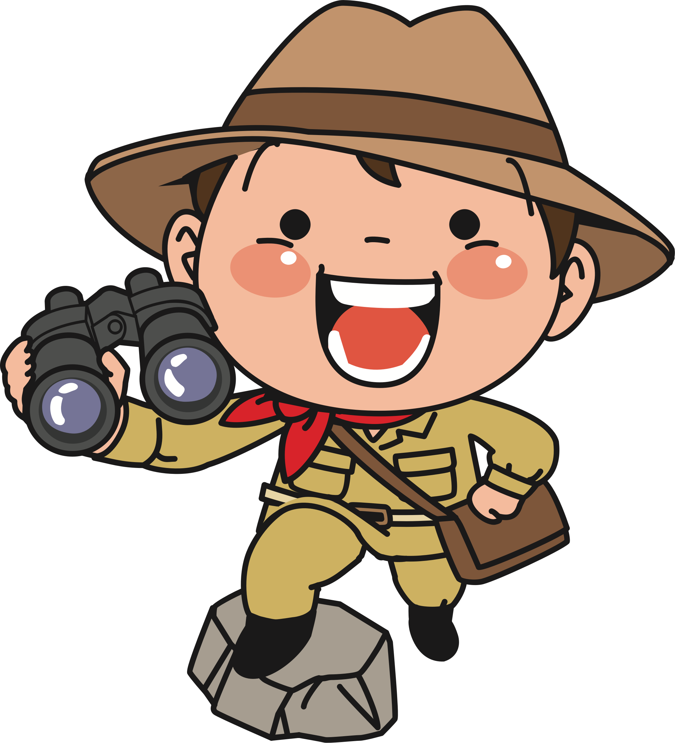 Jungle Explorer Clipart 