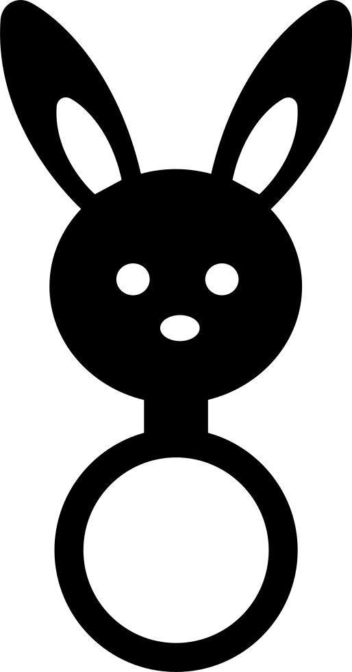 Baby Rattle Png - Head Clipart (514x980), Png Download