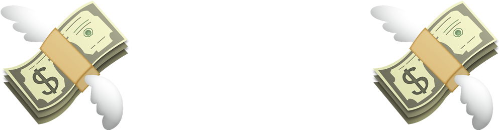 Flying Money Clipart (1080x1920), Png Download