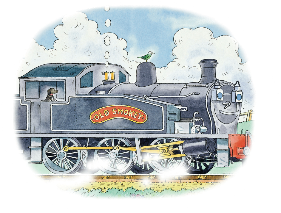 The Colne Valley Railway In Essex Was One Of The Old - Old Smokey The Steam Train Clipart (942x716), Png Download