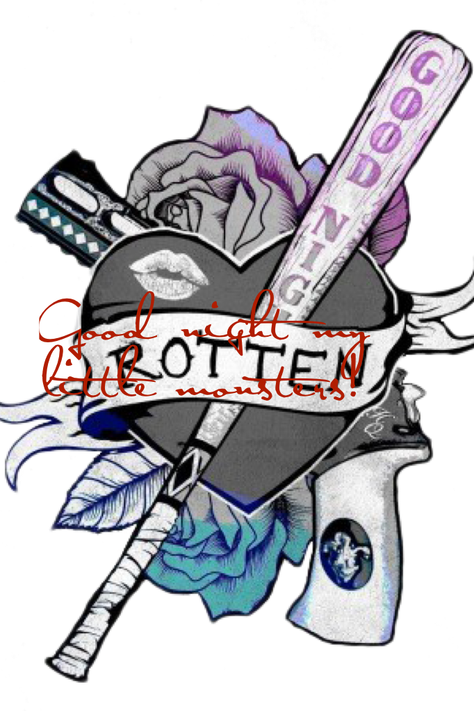Harley Quinn Tattoo Designs Clipart (682x1024), Png Download