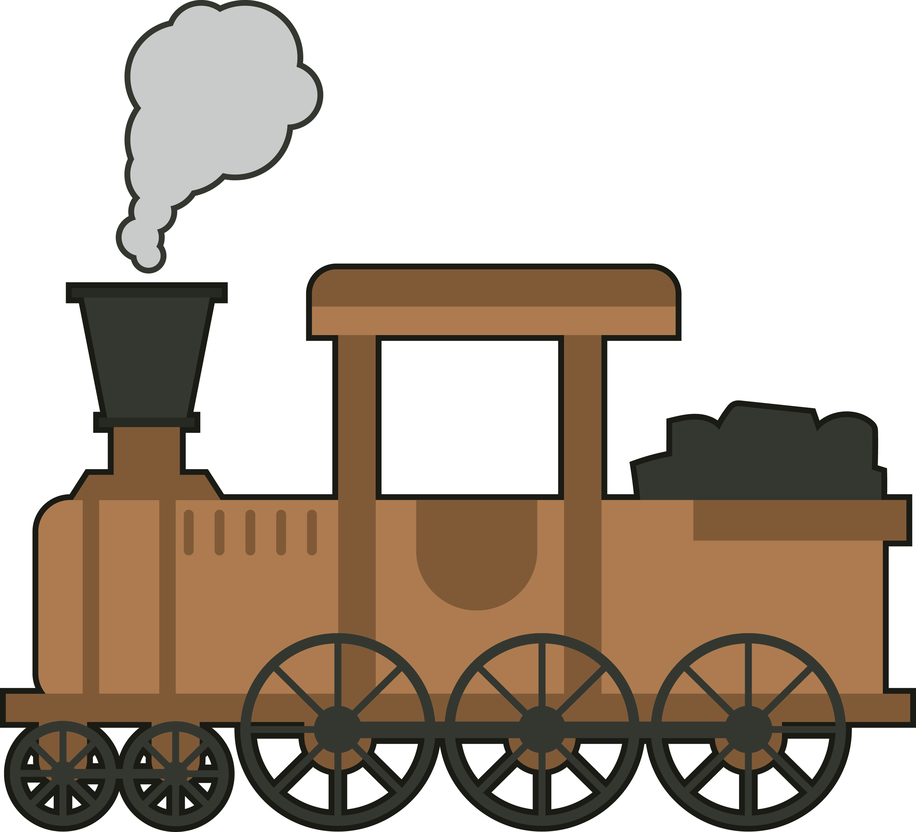 Train Rail Png Pic Clipart (3123x2838), Png Download