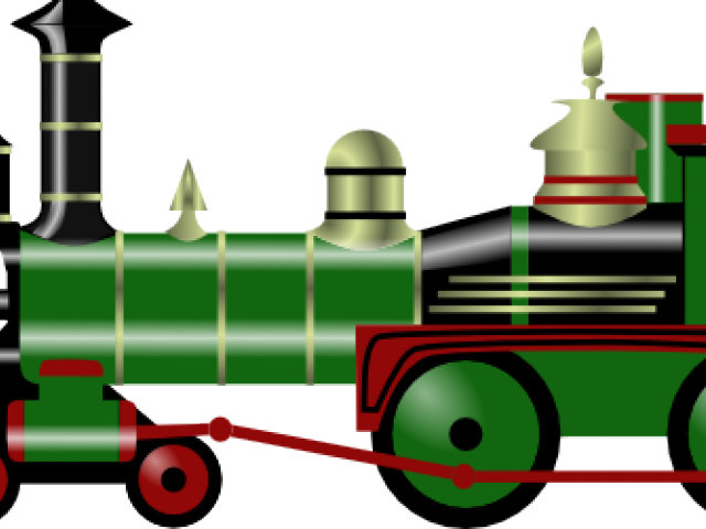 Locomotive Clipart Steam Train - Png Download (640x480), Png Download