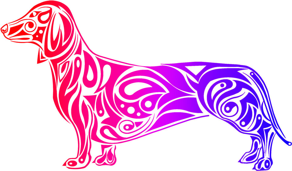 Dog Breed Art Clipart (1024x576), Png Download