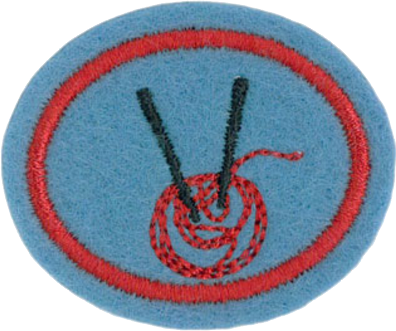 Knitting Honor - Emblem Clipart (788x658), Png Download