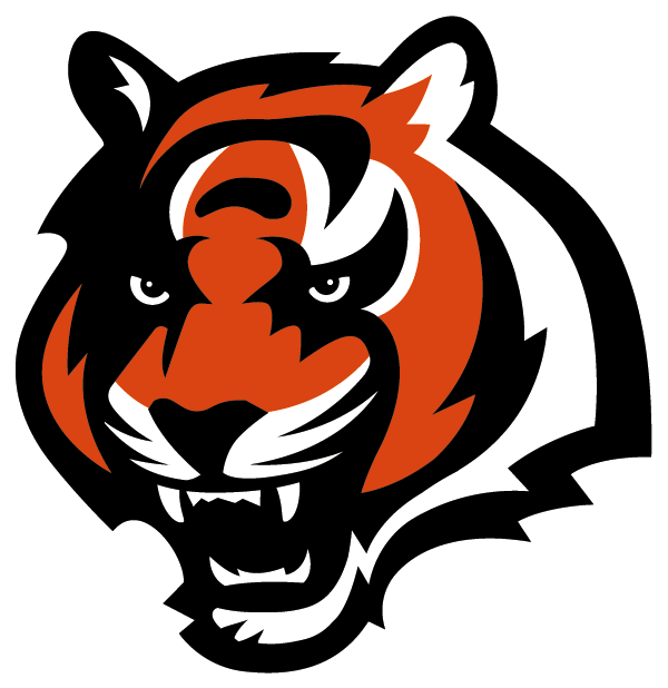 Tiiger Clipart Tiger Foot - Cincinnati Bengals Logo - Png Download (600x618), Png Download