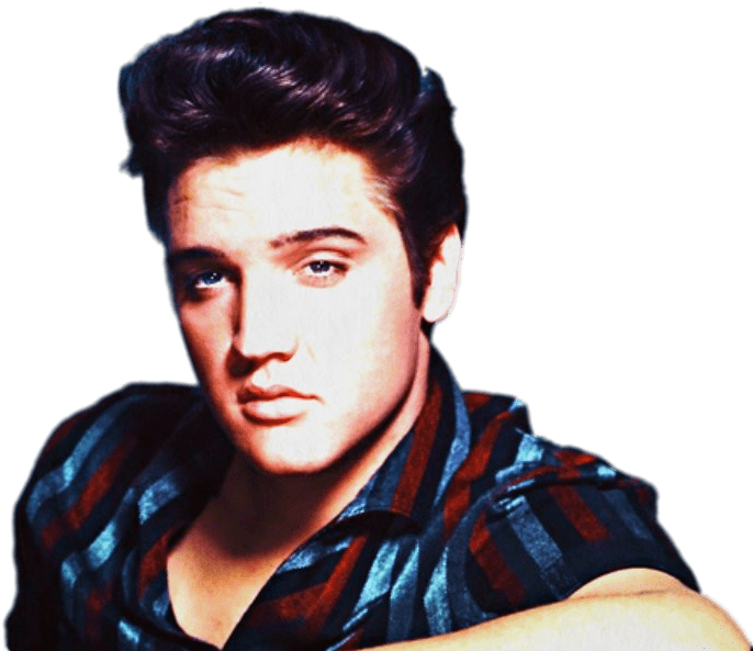 Download - Elvis Presley Clipart (727x592), Png Download