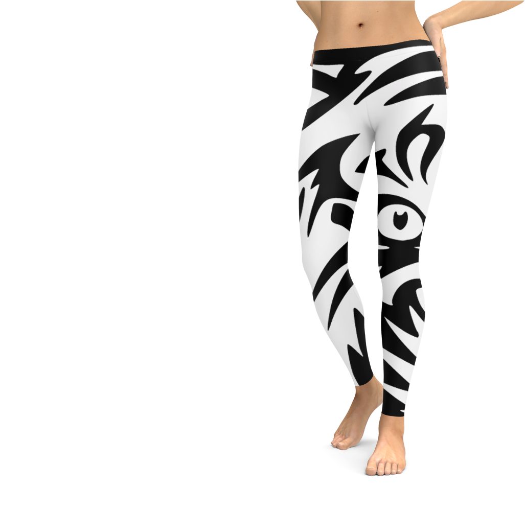 Pride Leggings Tiger Head - Pajamas Clipart (1400x1000), Png Download
