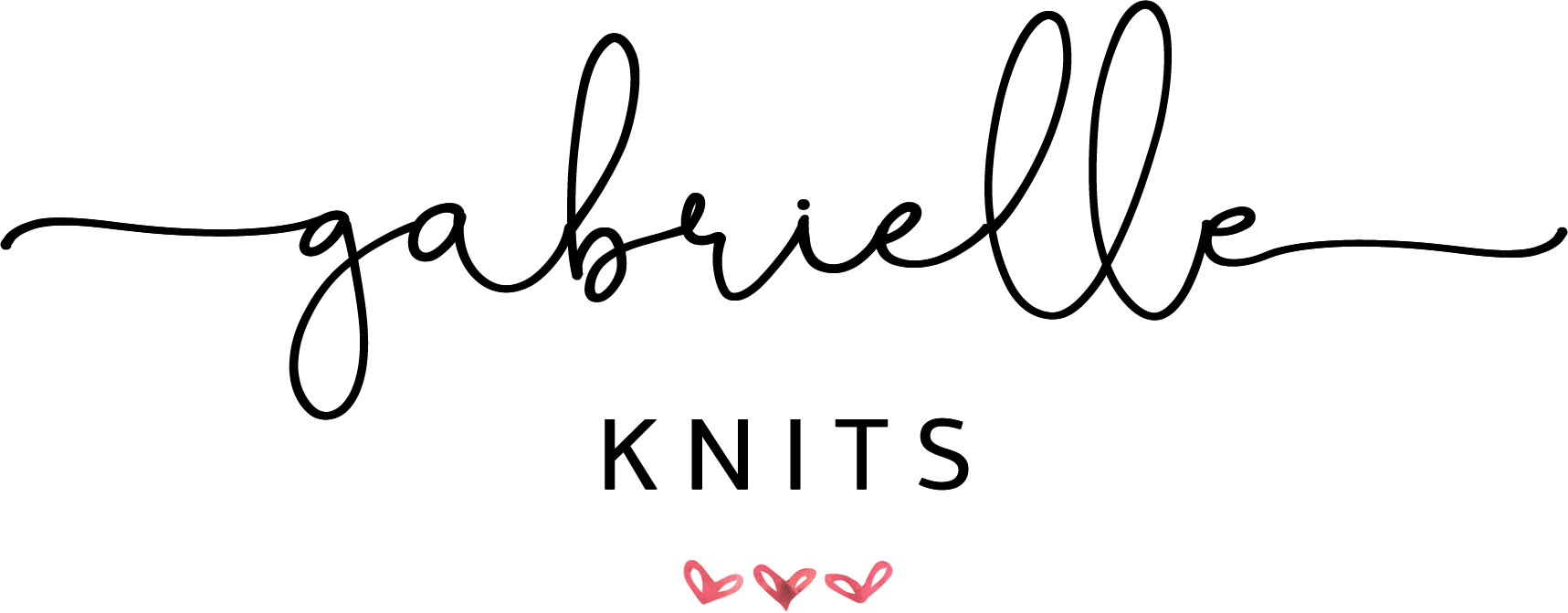 Gabrielle Knits Clipart (1717x671), Png Download