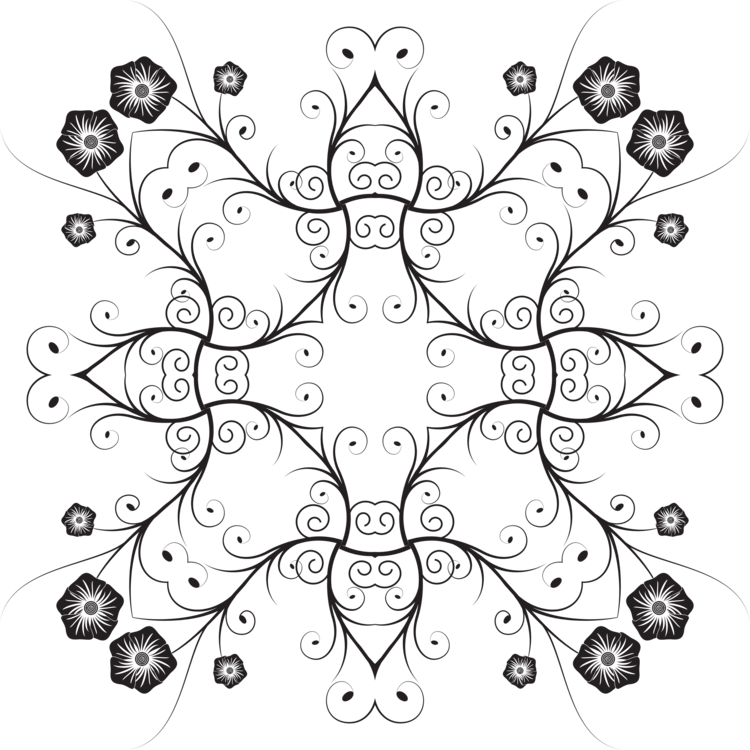 Knitting Motif Crochet Sewing Silhouette Clipart (750x750), Png Download