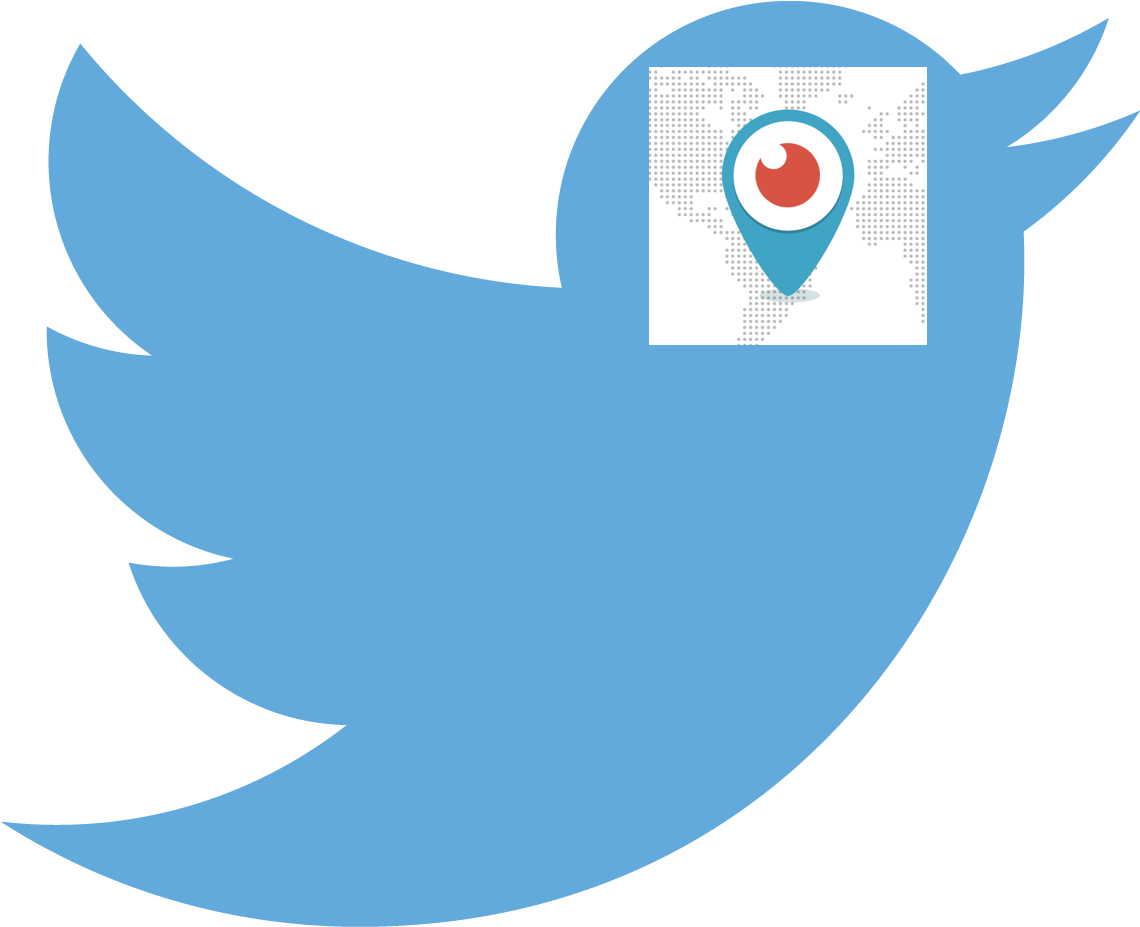 Twitter Confirms Periscope Acquisition As Meerkat Hype - Twitter Logo Png 1080 Clipart (2005x1050), Png Download