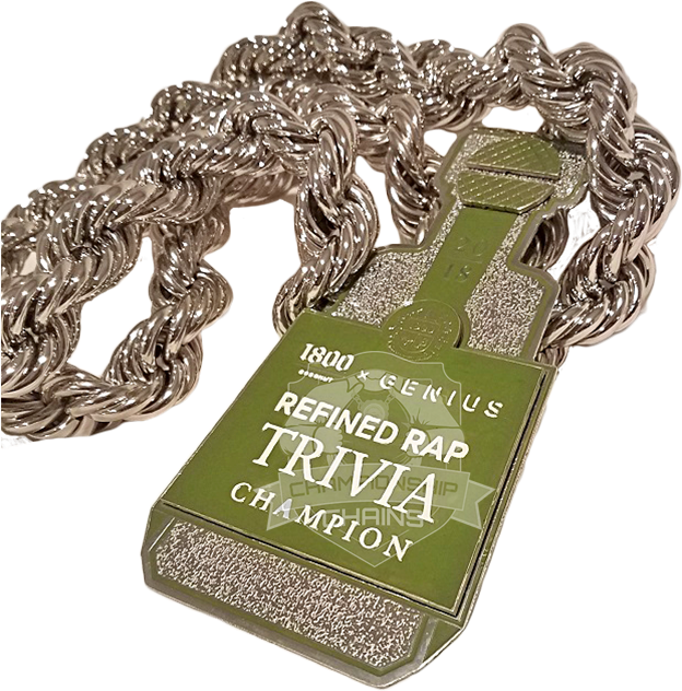 Refined Rap Trivia Champion Clipart (1280x720), Png Download