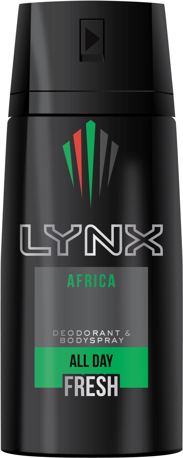 Lynx Body Spray Africa Clipart (1500x1500), Png Download