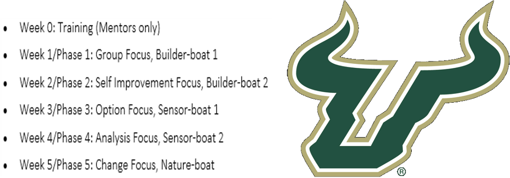 The Table Below Provides A Summary Of The Program Curriculum - Transparent University Of South Florida Logo Clipart (1047x401), Png Download