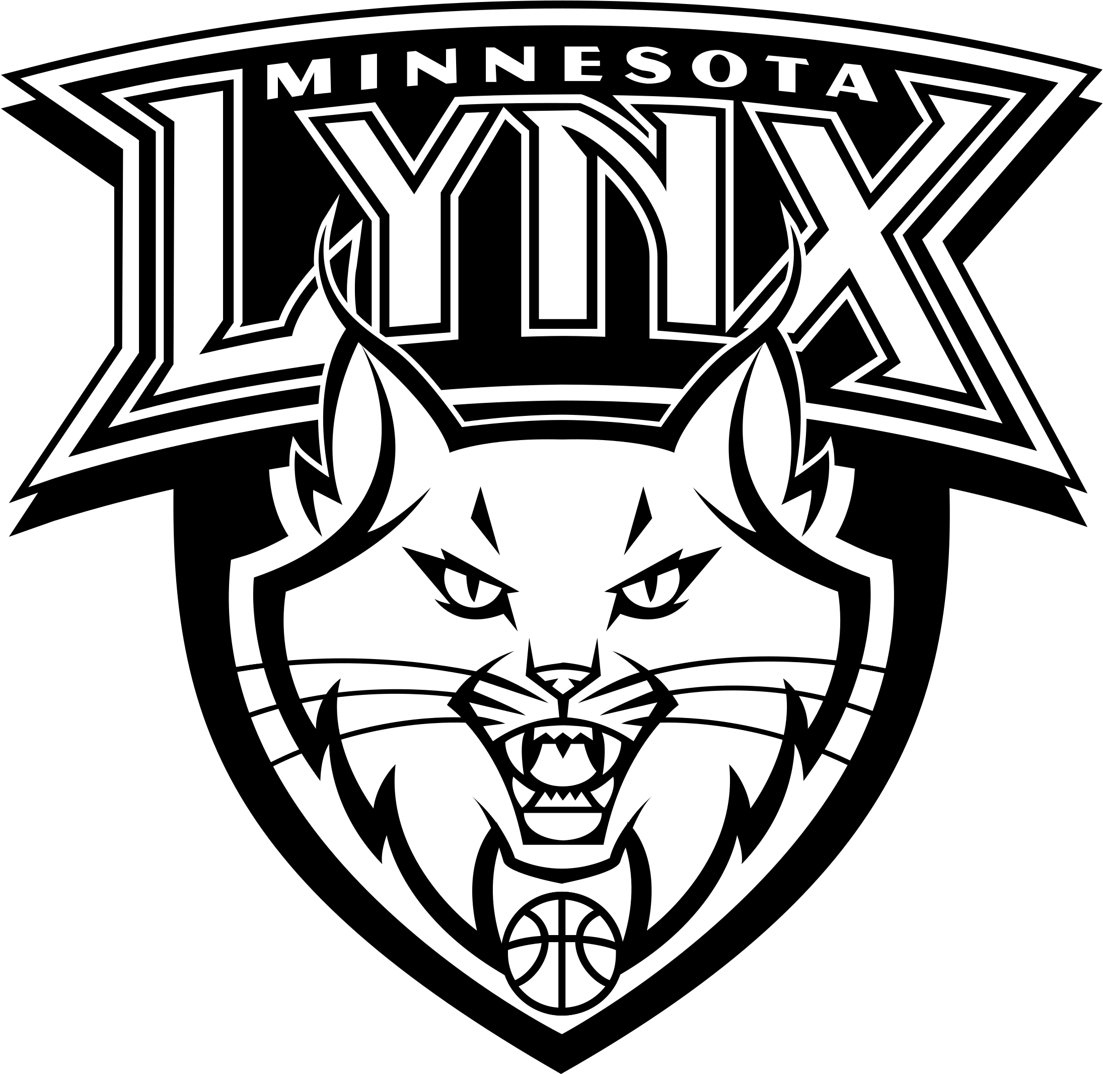 Minnesota Lynx Logo Png Transparent Clipart (2400x2400), Png Download