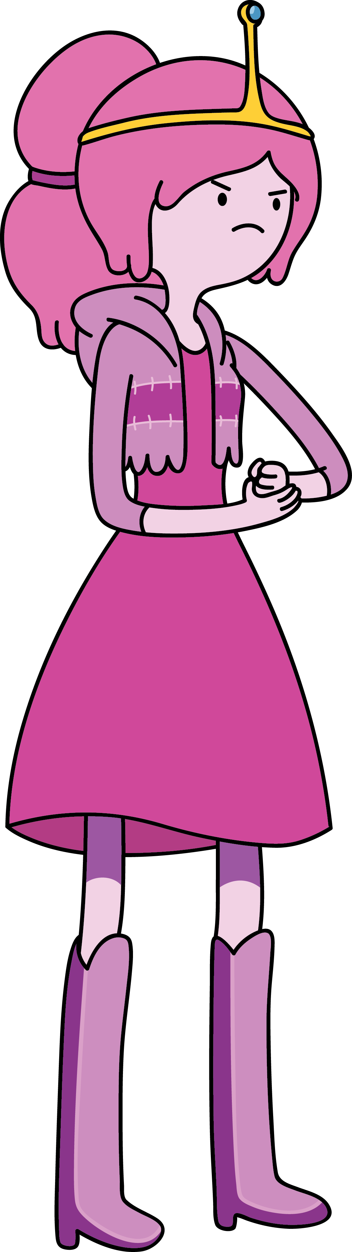 No Caption Provided - Princess Bubblegum Clipart (1125x3998), Png Download