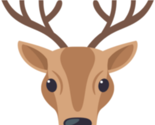 Dear Clipart Deer Antler - Deer Emoticon - Png Download (640x480), Png Download