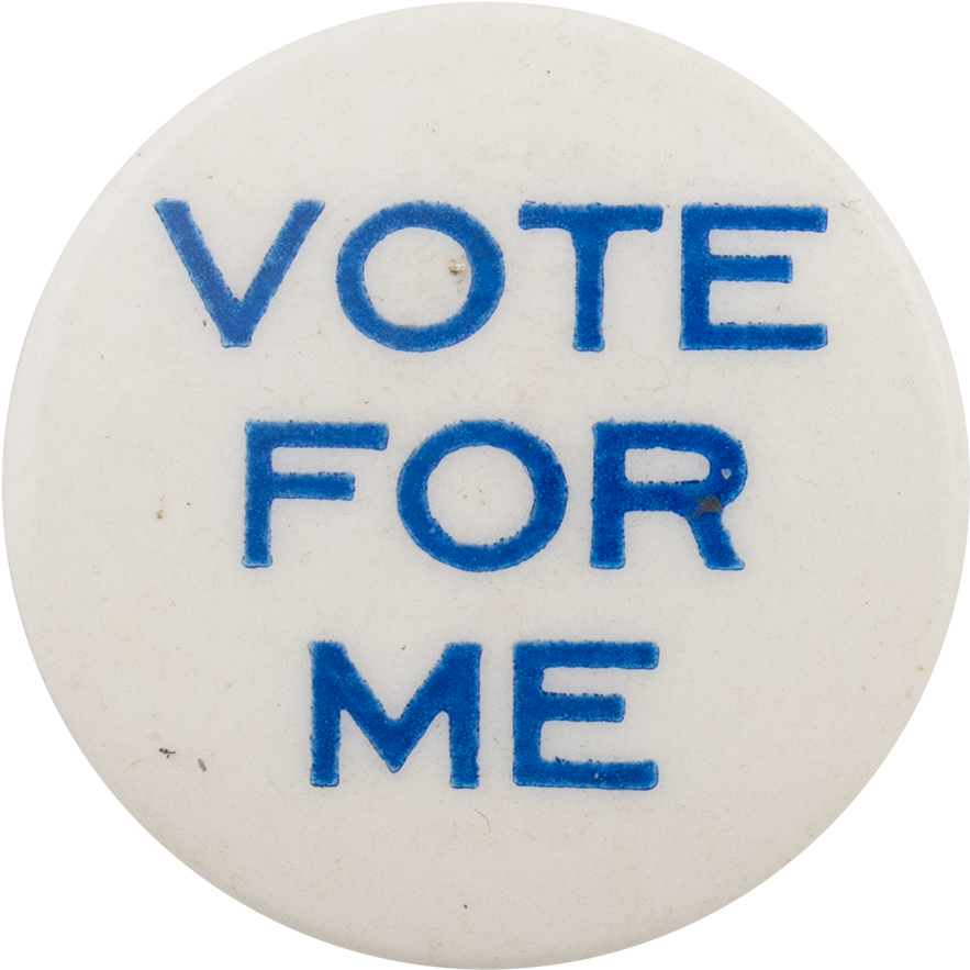 Vote For Me Social Lubricators Button Museum Clipart (883x883), Png Download