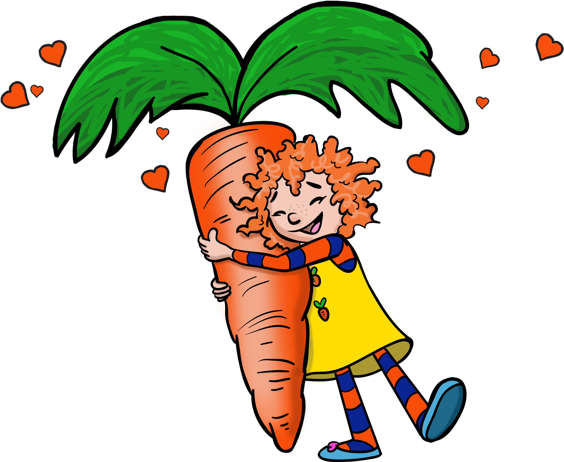 Healthy Eating, Feeding Kids - Kid Eating Veggies Clipart - Png Download (1947x1594), Png Download