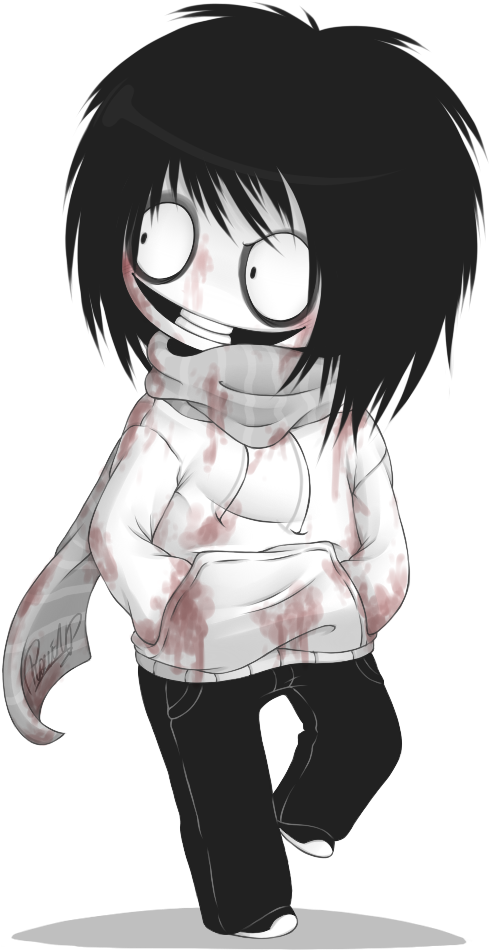 Chibi Jeff The Killer Clipart (489x950), Png Download