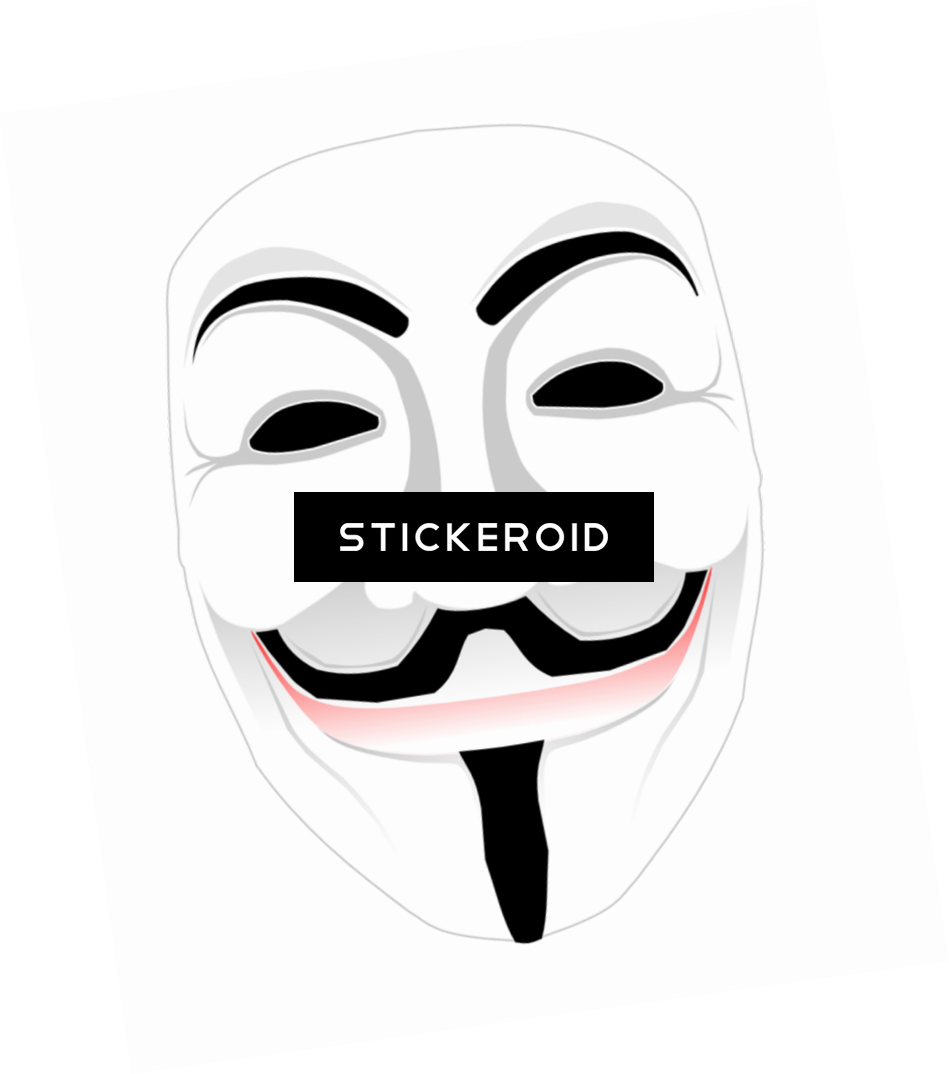 Anonymous Mask , Png Download Clipart (949x1074), Png Download