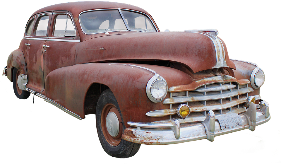 Pontiac Usa Wreck Dare Corrosion Car Wreck Clipart (960x571), Png Download