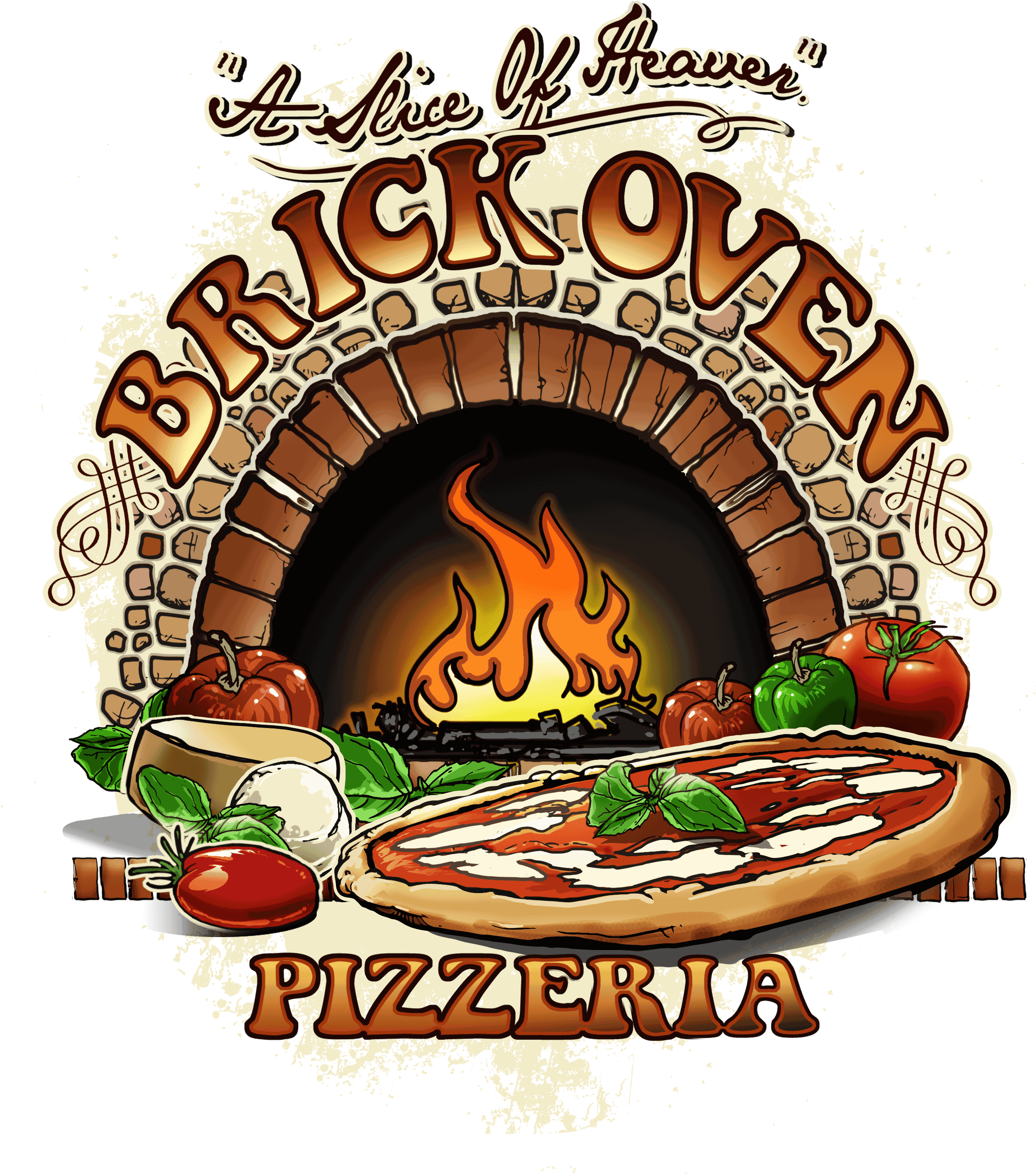 Clip Transparent Stock Brick Oven Pizza Clipart - Png Download (2473x2805), Png Download