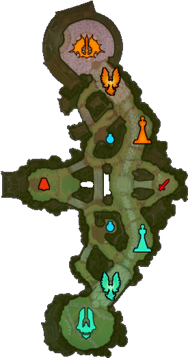 Joustv2 Minimap - Joust Smite Clipart (600x600), Png Download