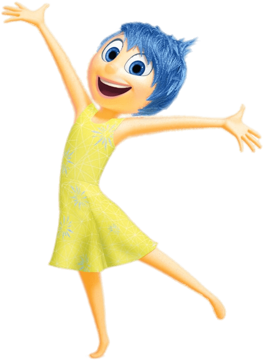 Download - Inside Out Characters Joy Clipart (840x900), Png Download
