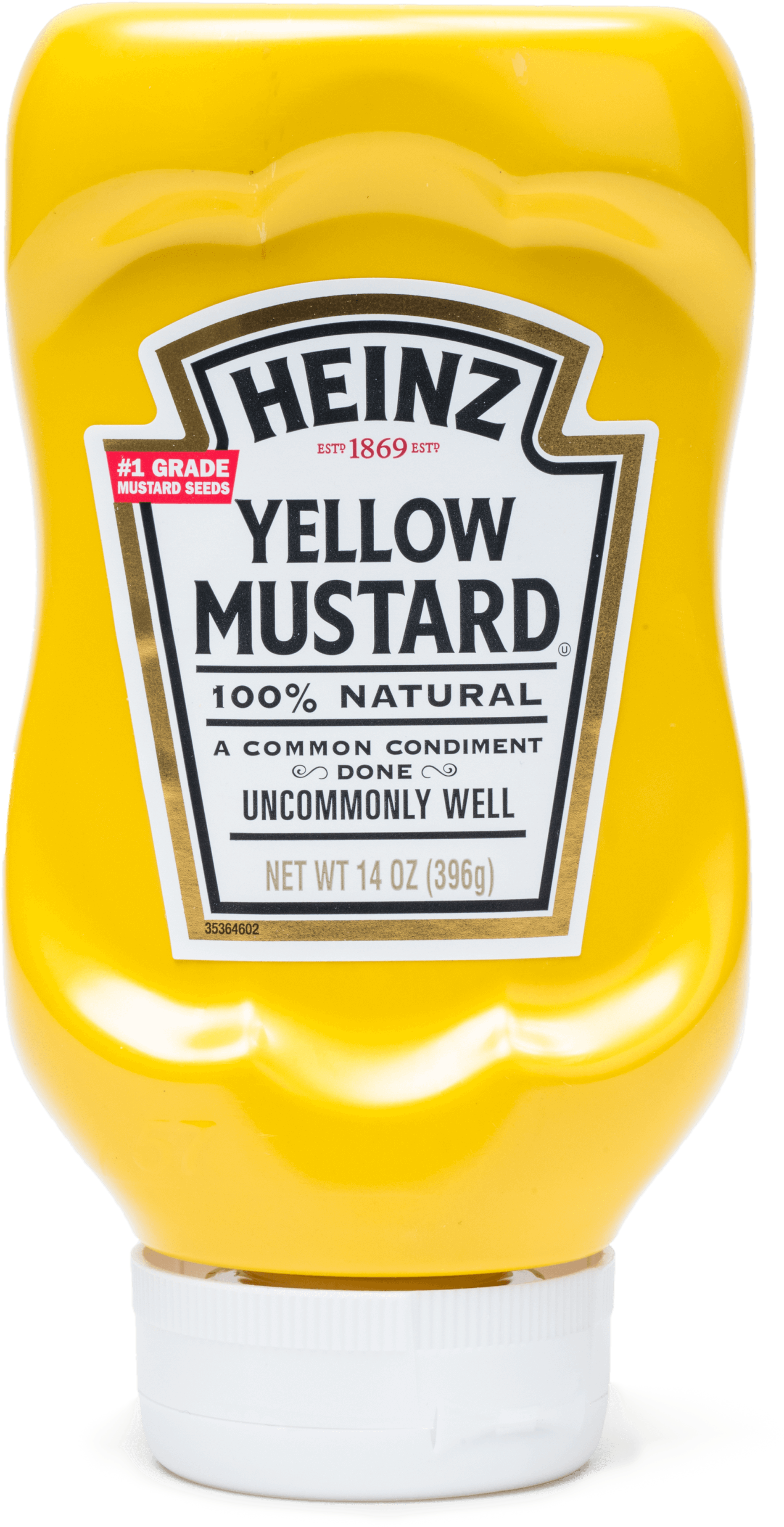 Yellow Mustard - Heinz Yellow Mustard Clipart (3760x3760), Png Download