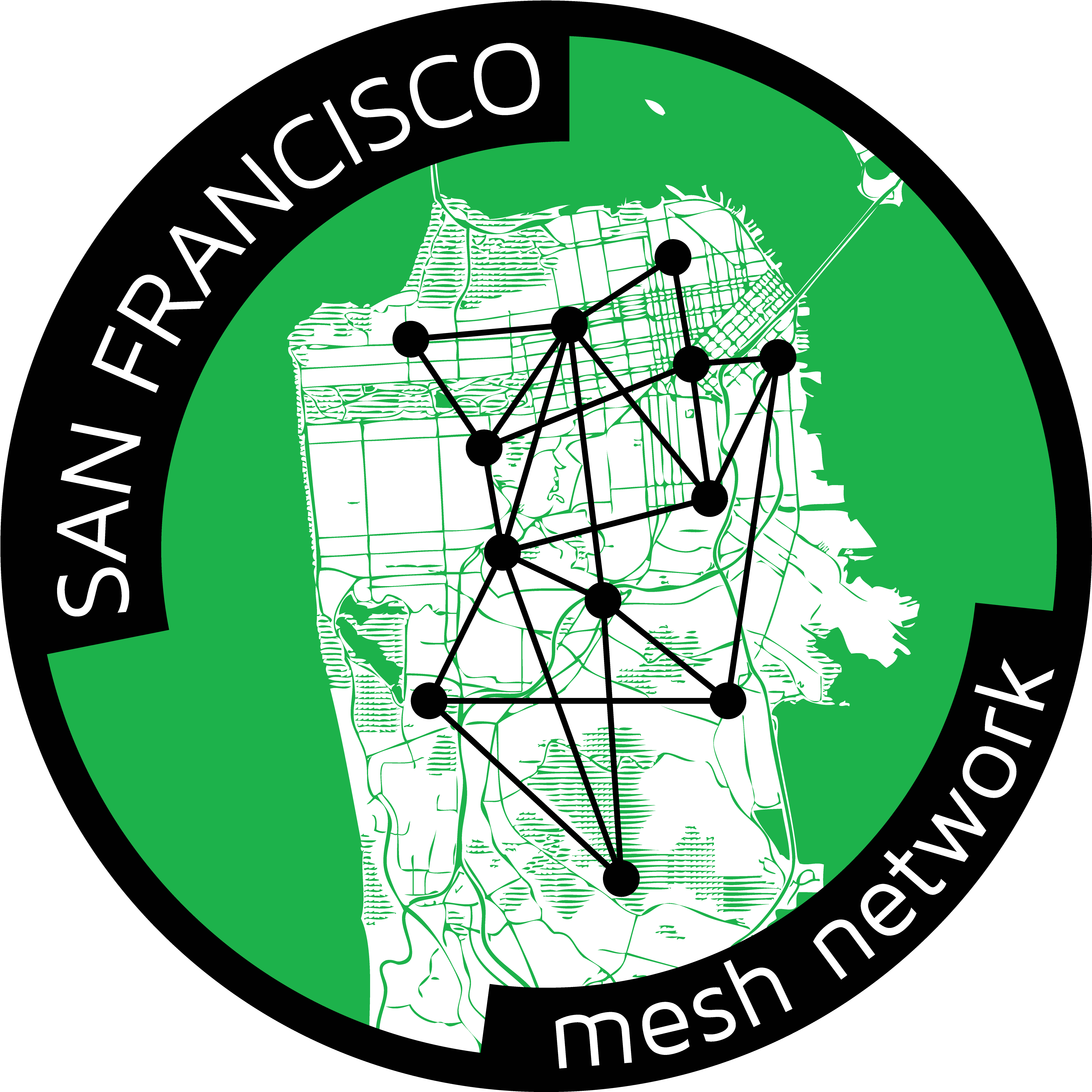 High Resolution San Francisco Logo - Circle Clipart (4000x4000), Png Download
