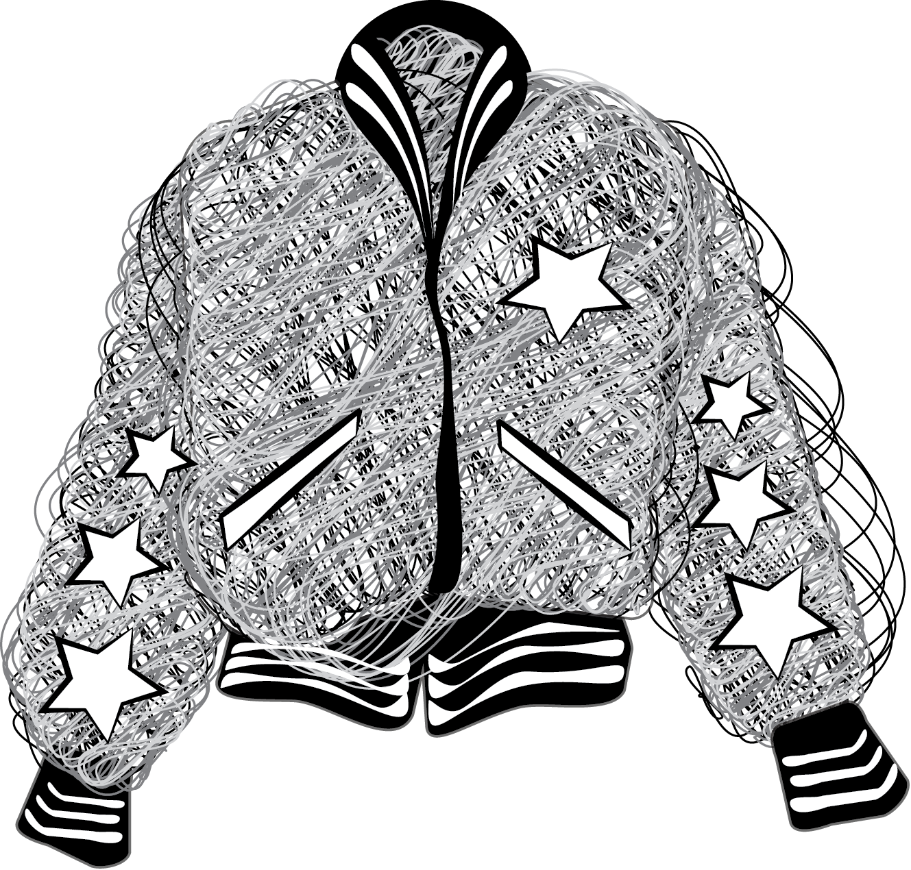 Swag Jacket Steelwool - Illustration Clipart (1329x1270), Png Download