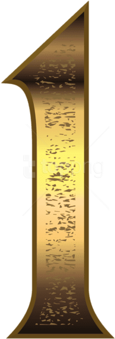 Free Png Old Gold Number One Png Images Transparent Clipart (480x1152), Png Download