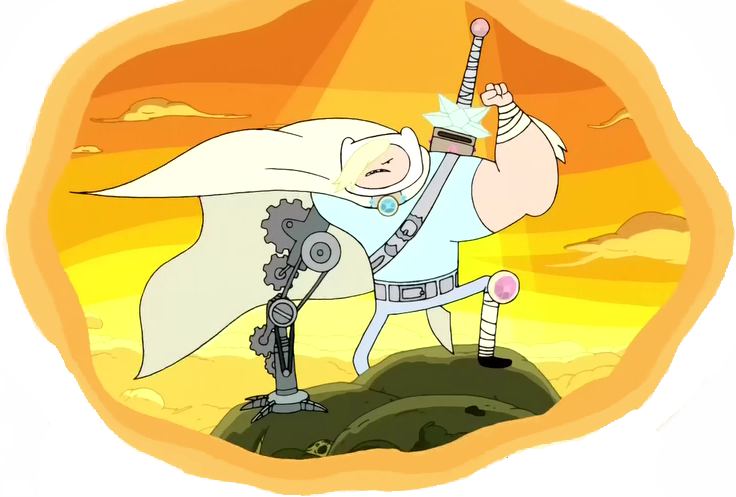 Finn The Human Clipart Sword - Png Download (736x497), Png Download
