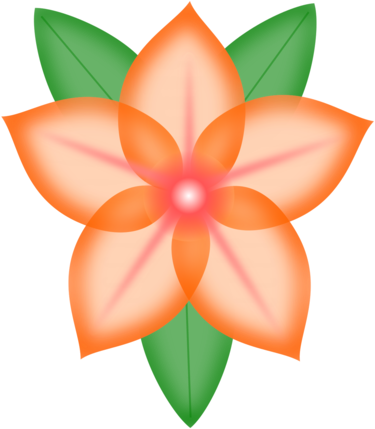 Healthcare Supply Service Orange Flower Petal Computer - Clip Art - Png Download (530x750), Png Download