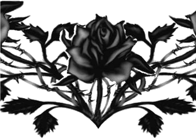 Rose Tattoo Png Transparent Images - Transparent Tattoo Png Clipart (640x480), Png Download