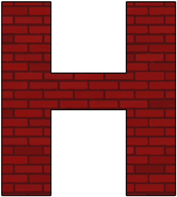 Letter H Png - H Alphabet Png Clipart (720x720), Png Download