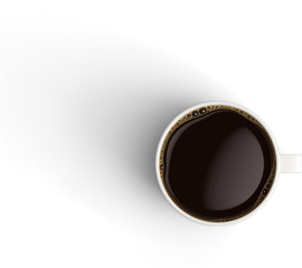 Coffee1-1024x1024 - Coffee From Above Png Clipart (1024x1024), Png Download