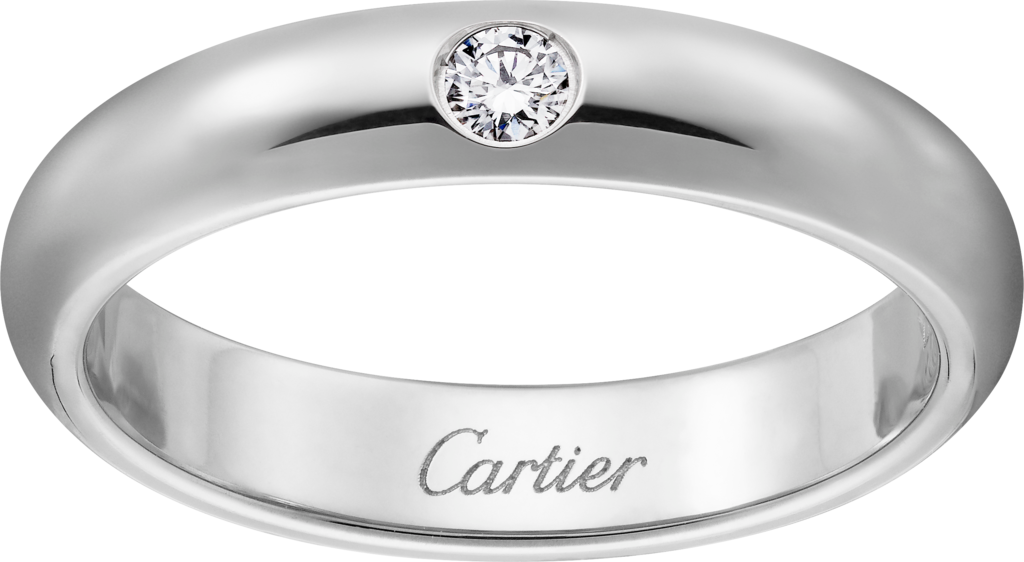 cartier men's diamond rings