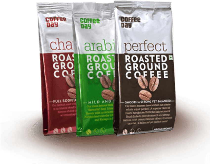 Free Png Download Filter Coffee Coffee Powder Png Images - Coffee Day 100 Coffee Powder Clipart (850x667), Png Download