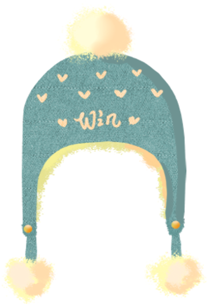 Winter Elements Hats Earmuffs Png And Psd Clipart (2000x2000), Png Download