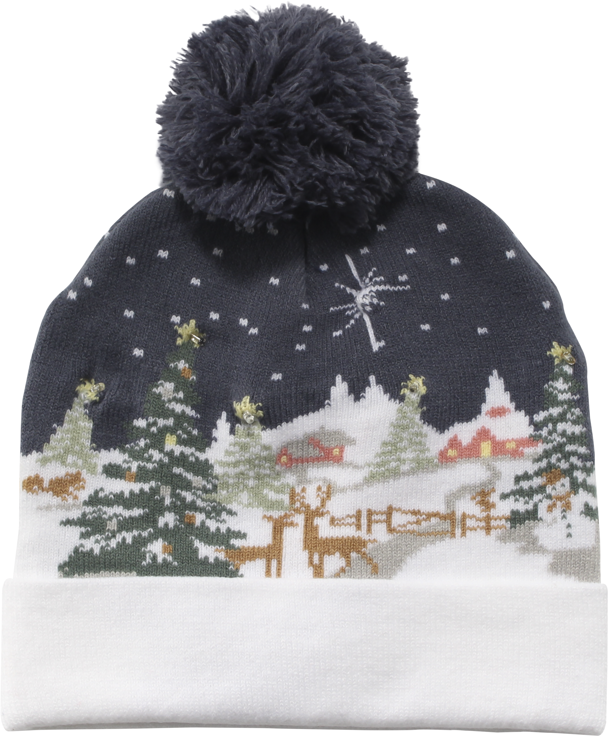 Cozy Winter Christmas Theme Led Hats Clipart (5184x3456), Png Download