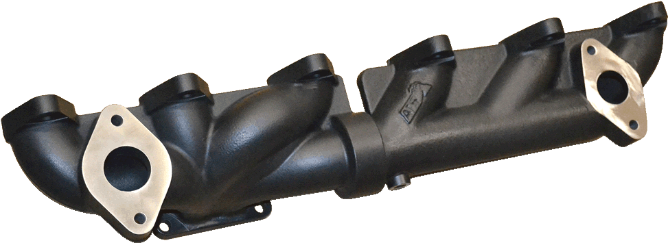 5 And Up - Ats 6.7 Cummins Exhaust Manifold Clipart (973x355), Png Download