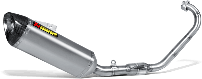 Exhaust Png - Yamaha Yzf R125 2017 Exhaust Clipart (1056x594), Png Download