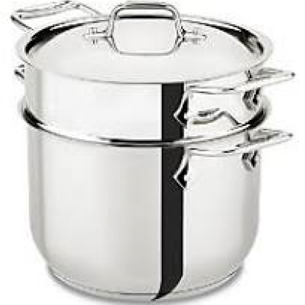 All-clad Stainless Pasta Pot Clipart (600x800), Png Download
